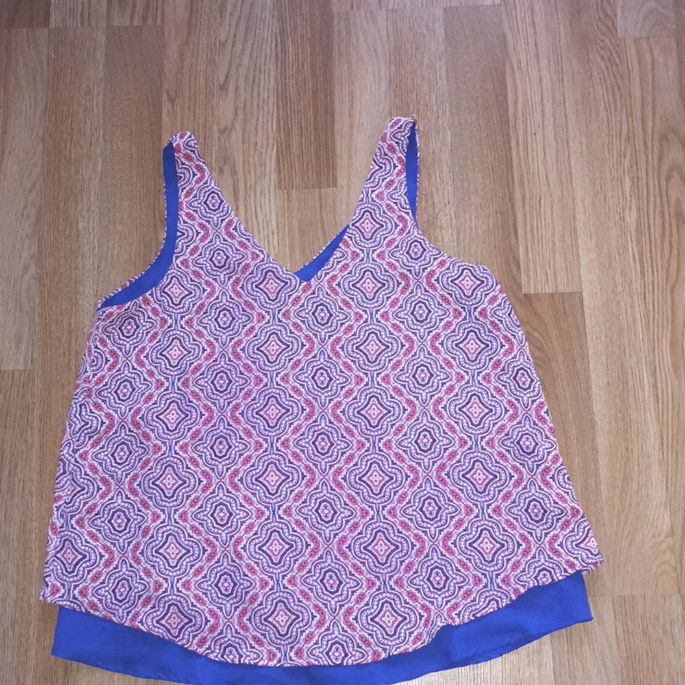Silk tank top